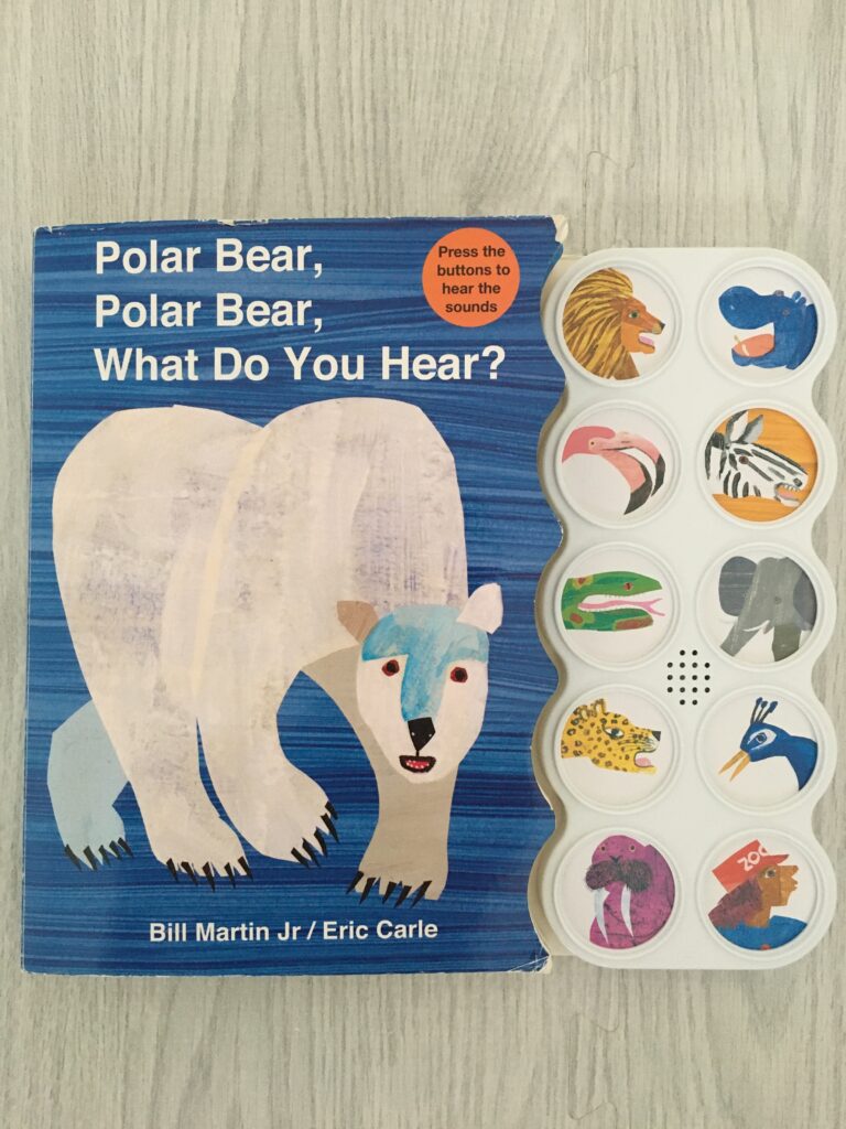 Polar Bear, Polar Bear, What Do You Hear?なき声が楽しい音の仕掛け
